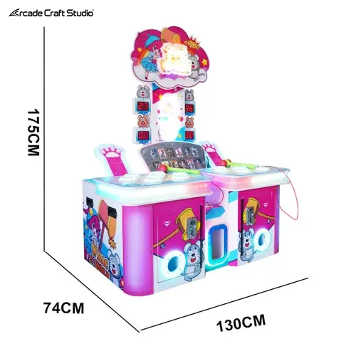 Universal Gopher Hammer Mole Arcade Game