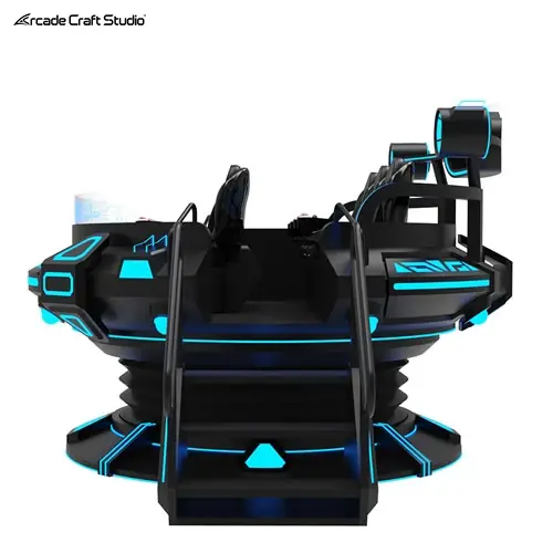 5 Players 9D VR UFO Simulator