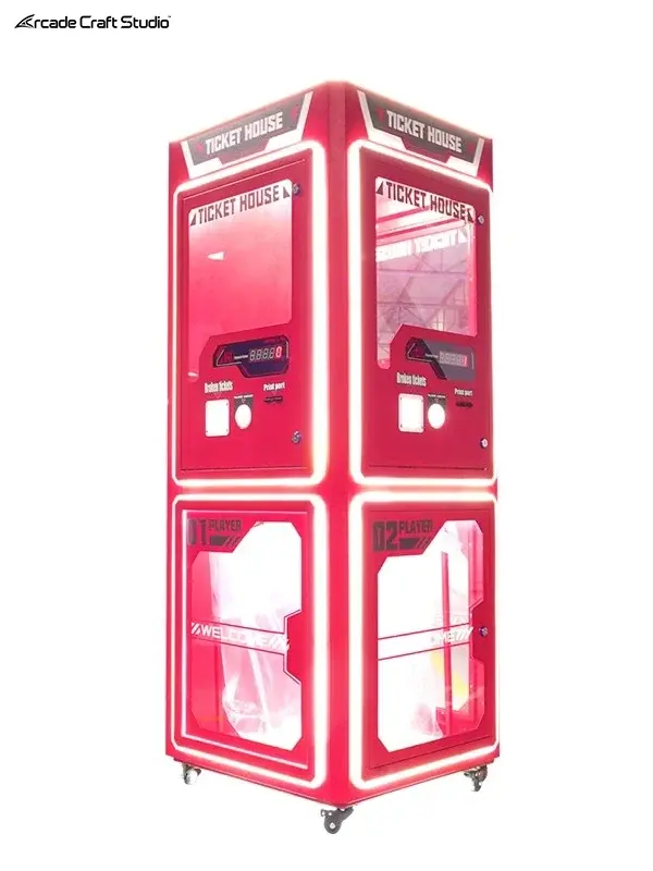 Ticket House Three-sided Ticket Eater Machine