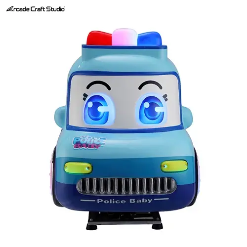 Police Car Kiddy Rides