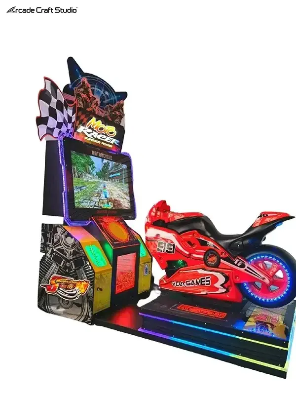 Moto Racer Coin Operated Motorcycle Arcade Game