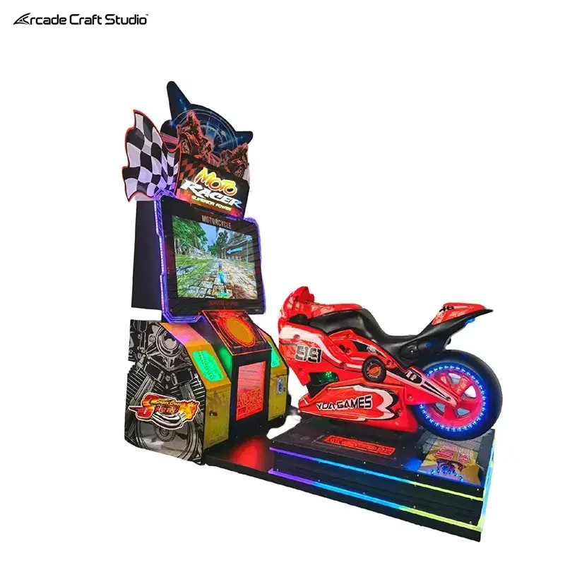 Moto Racer Coin Operated Motorcycle Arcade Game