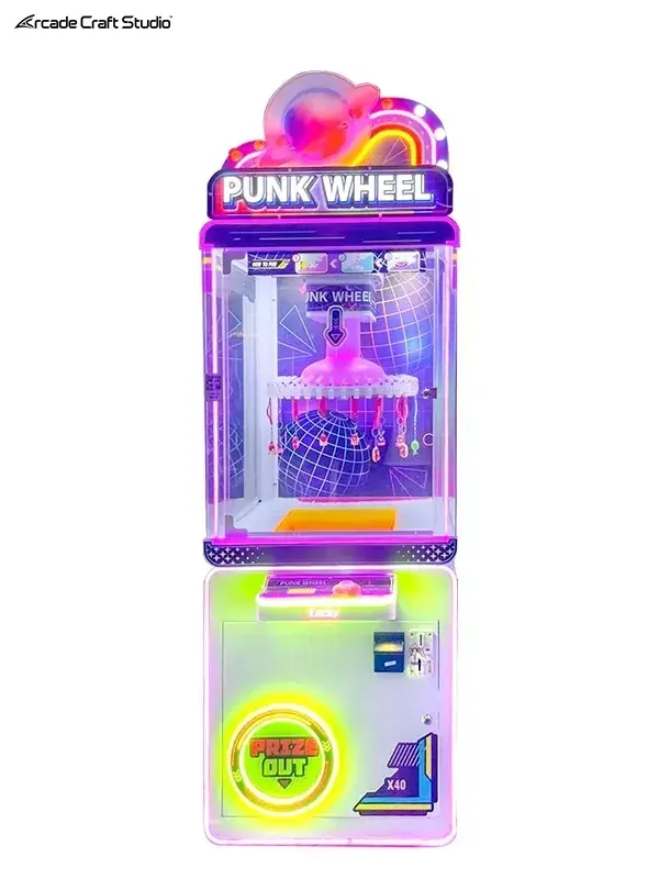 Punk Wheel Prize Redemption Games