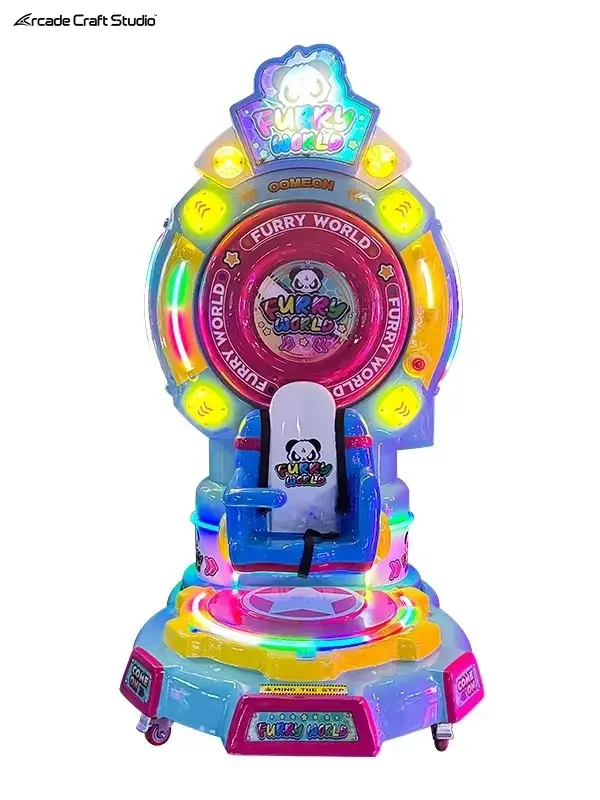 Furry World Coin Operated Ferris Wheel Kiddy Rides