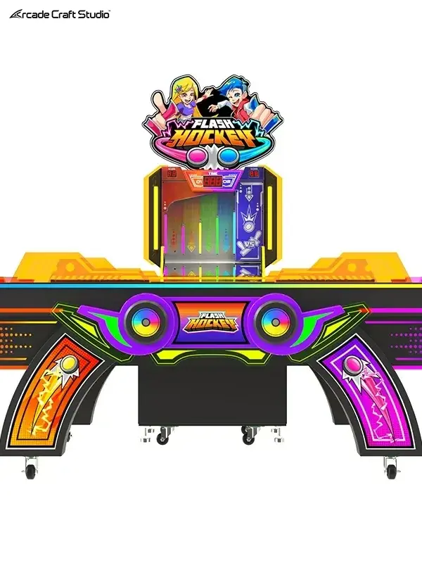 Flash Hockey Coin Operated Air Hockey Arcade Machine