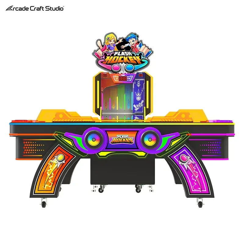 Flash Hockey Coin Operated Air Hockey Arcade Machine