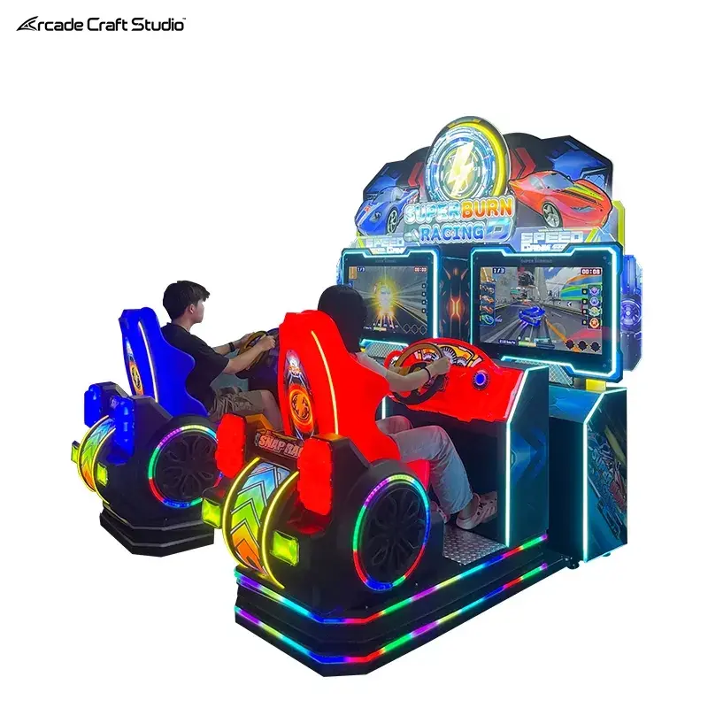 Superburn Racing D 2 Players Driving Arcade Games