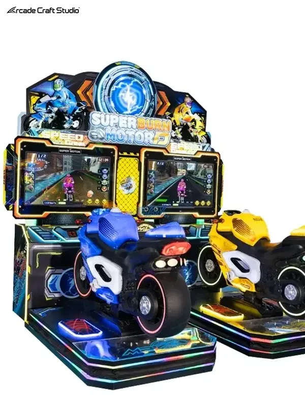 Superburn Motor D Arcade Motorcycle Racing Game