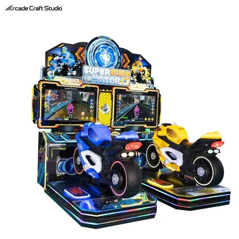 Superburn Motor D Arcade Motorcycle Racing Game