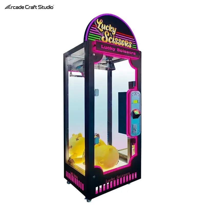 Lucky Scissors Rope Cutting Prize Arcade Game