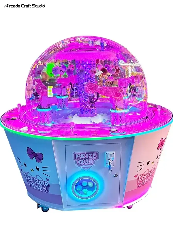 Fortune Cat 4 Players Prize Claw Machine
