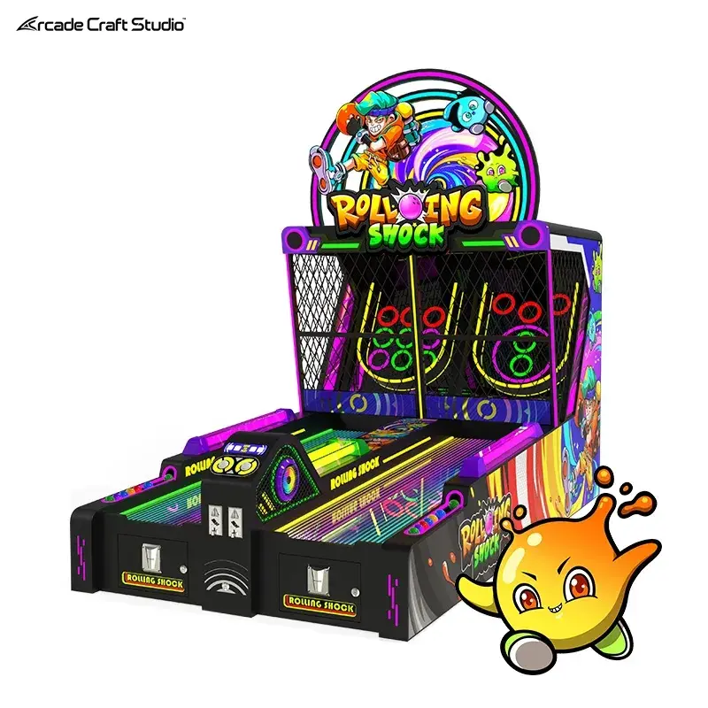 Rolling Shock 2 Players Skee Ball Arcade Machine