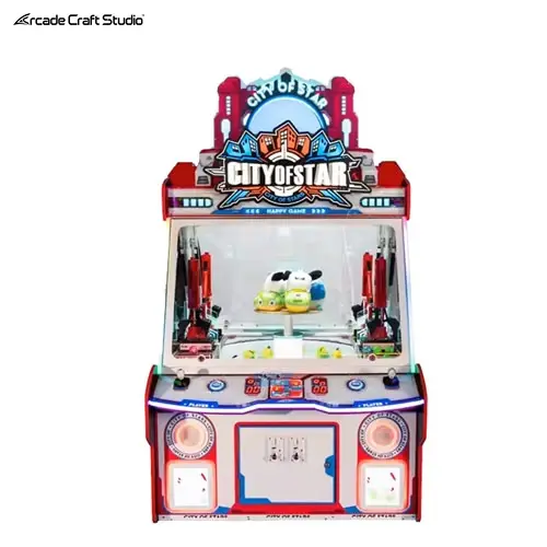 City Of Star 4 Players Toy Grabber Claw Machine
