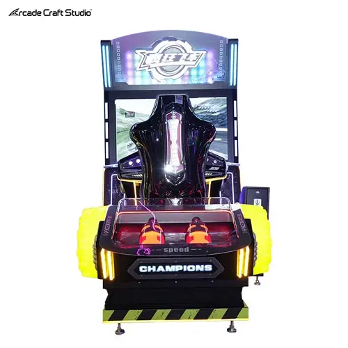 Crazy Speed Racing Game Arcade Cabinet