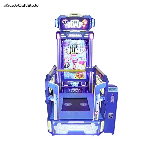 Let's Jump Kids Trampoline Jump Arcade Coin Operated Video Games