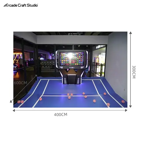 Multiplayer Battle Ball Smashing Game Machine