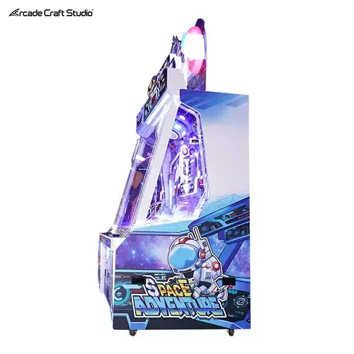 Space Adventure Ball Pusher Arcade Game