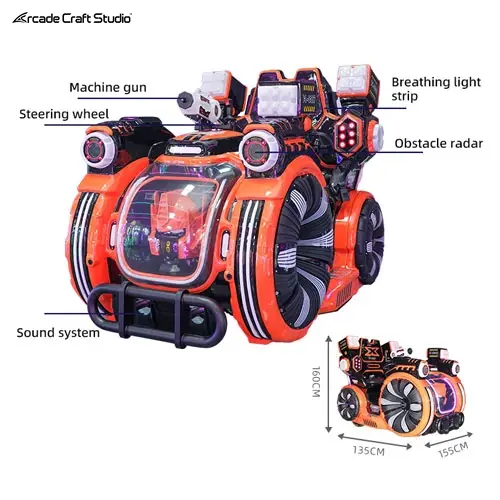 Lron Wings Electronic Amusement Park Cars