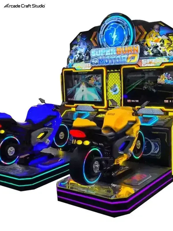 Superburn Motor D Arcade Motorcycle Racing Game