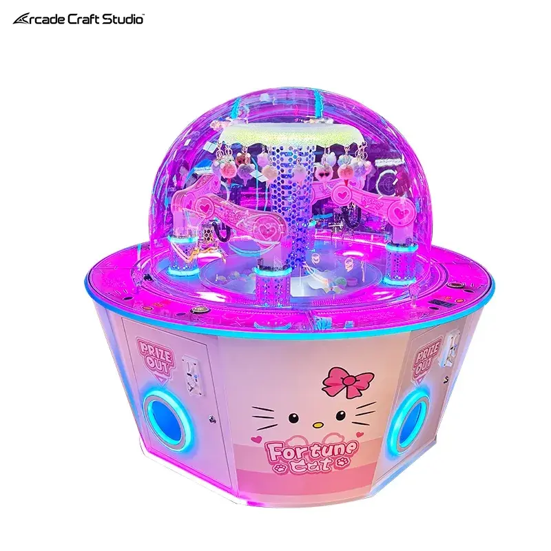 Fortune Cat 4 Players Prize Claw Machine