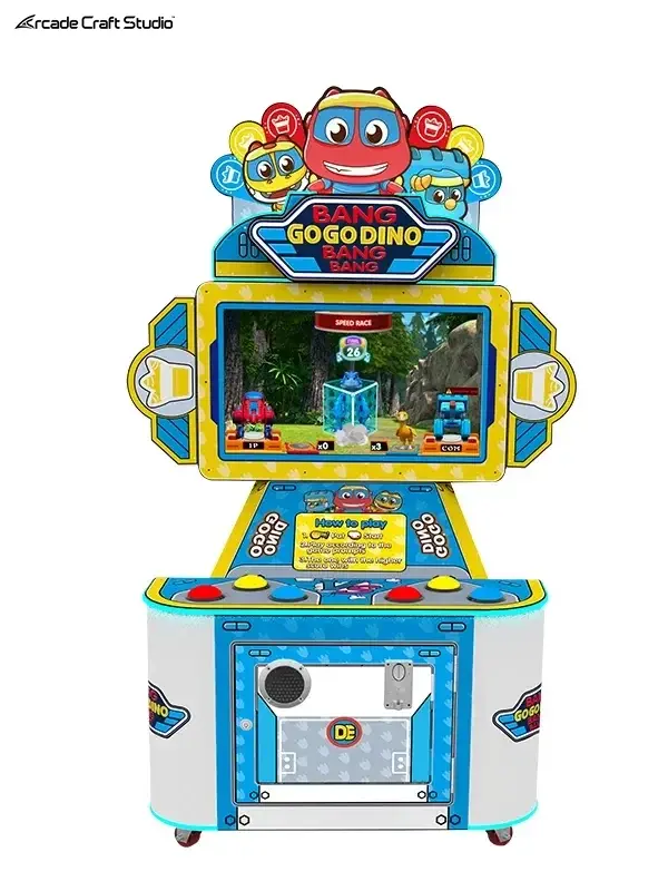 Dino Quick Press Video Arcade Redemption Game