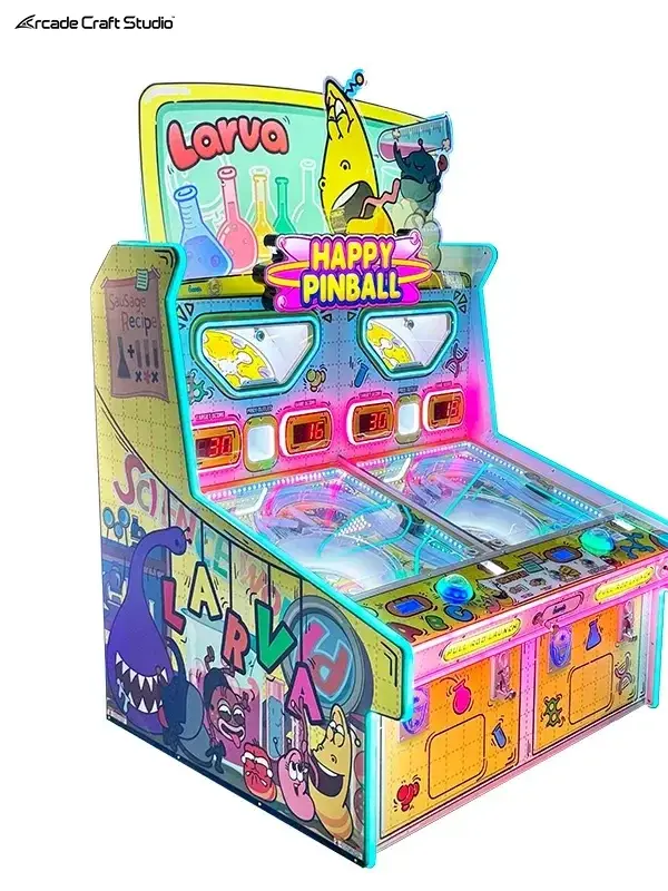 Happy Pinball 2 Players Redemption Game Machine