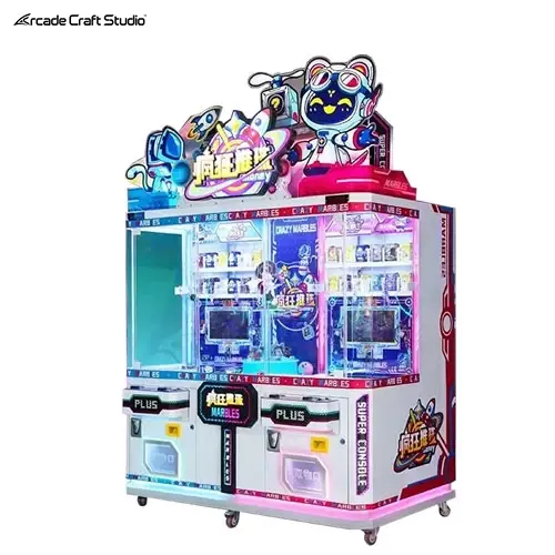 Crazy Marbles 2P Ball Pusher Arcade Gift Game Machine