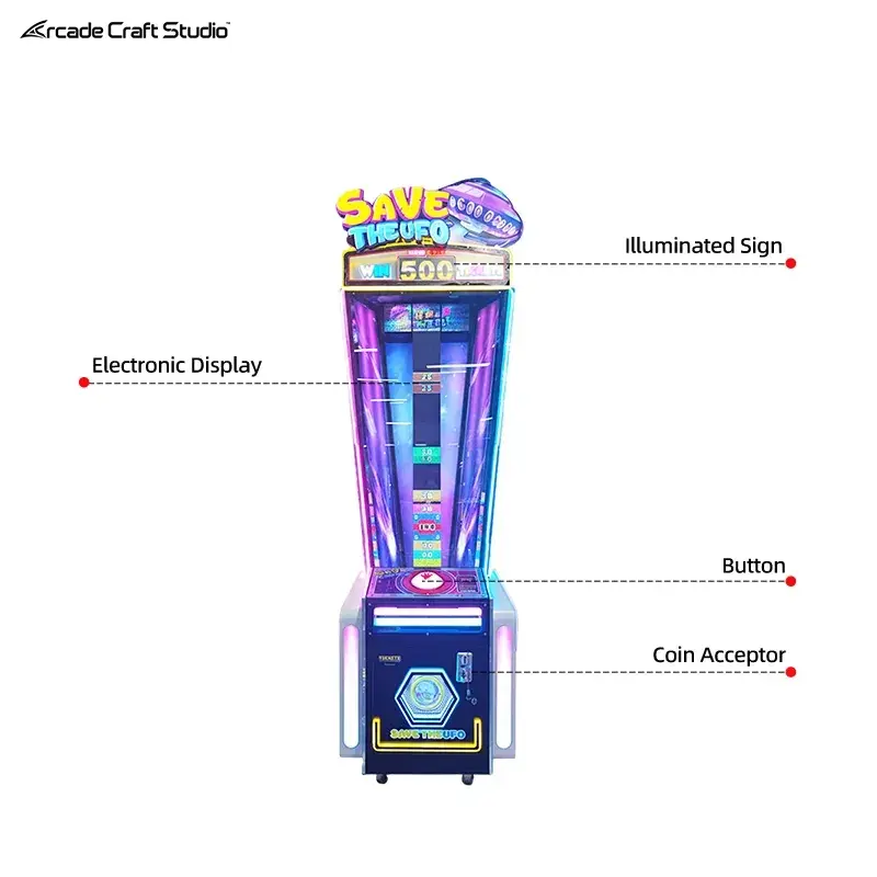 Save The UFO Ticket Game Machine