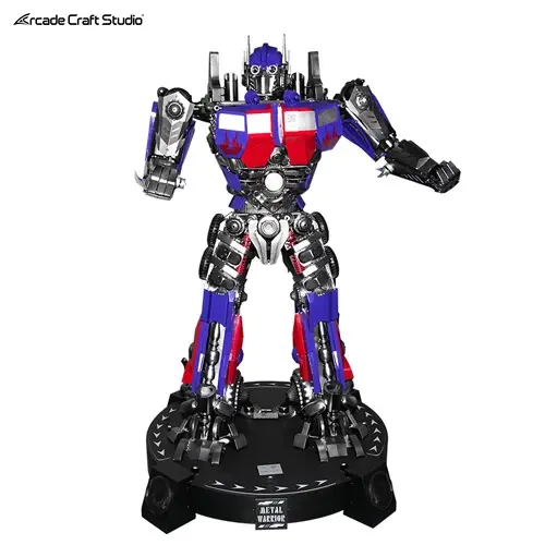 Metal Warrior Amusement Park Welcome Robot