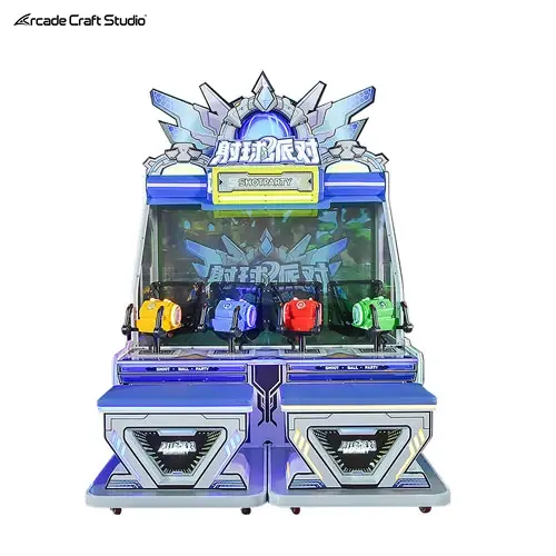 Shotparty 4 Players Shooting Balls Game Arcade Machine