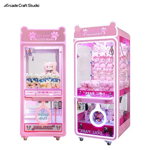 Panda Transparent Claw Machine Arcade