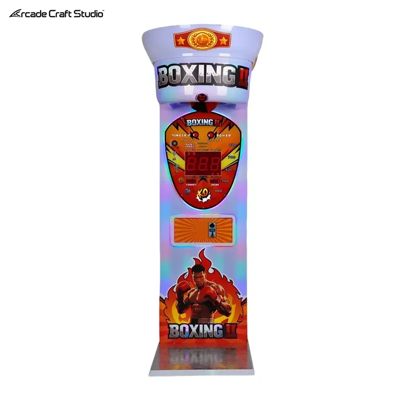 Black King II Punching Bag Game Machine