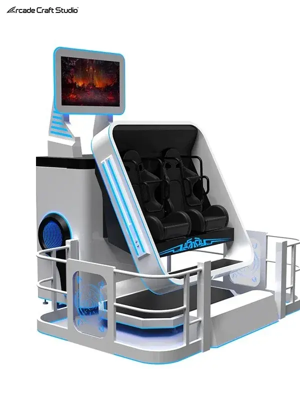2 Players VR 360 Degree Motion Chair