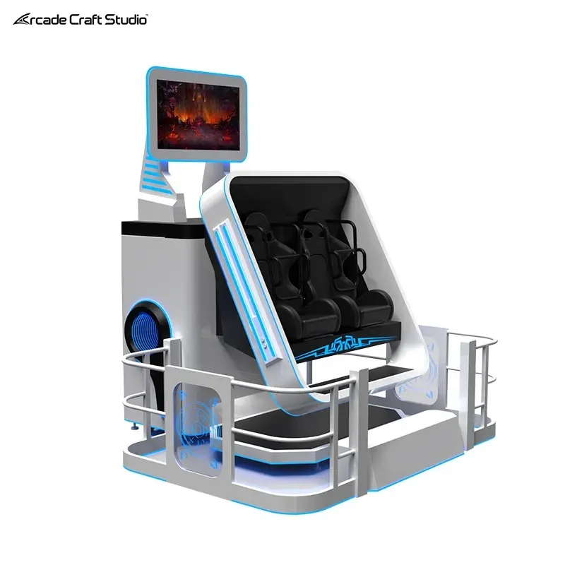 2 Players VR 360 Degree Motion Chair