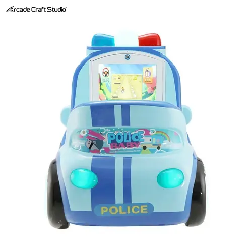 Police Car Kiddy Rides