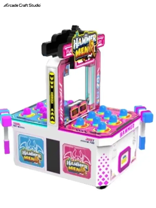 Hammer Men Mole Hitting Arcade Game Machine