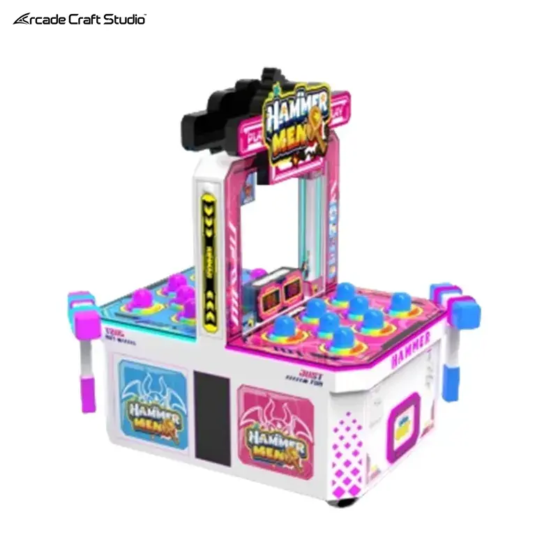 Hammer Men Mole Hitting Arcade Game Machine