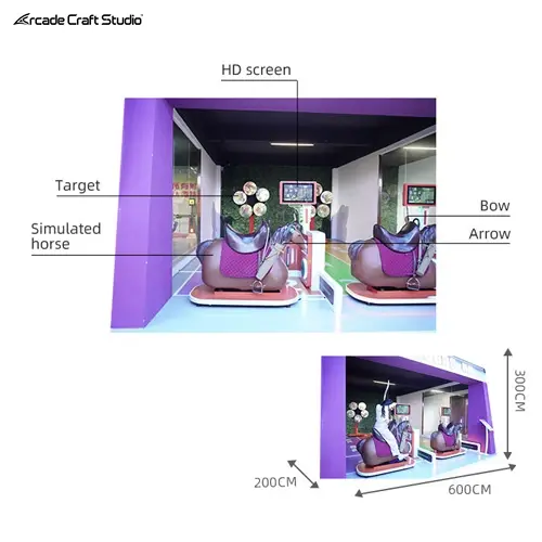 Indoor Horseback Archery Hunting Simulator