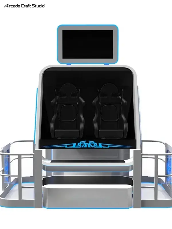 2 Players VR 360 Degree Motion Chair