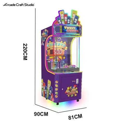 Ticket Carnival Ticket Claw Machine Redemption Games