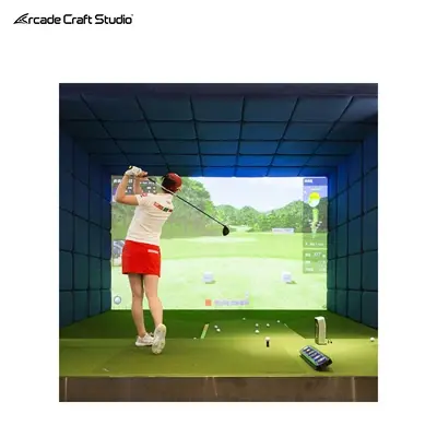 A Series Indoor Golf Simulator