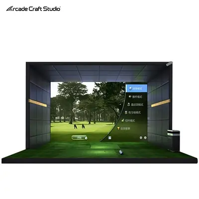 A Series Indoor Golf Simulator