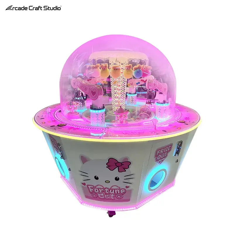 Fortune Cat 4 Players Prize Claw Machine