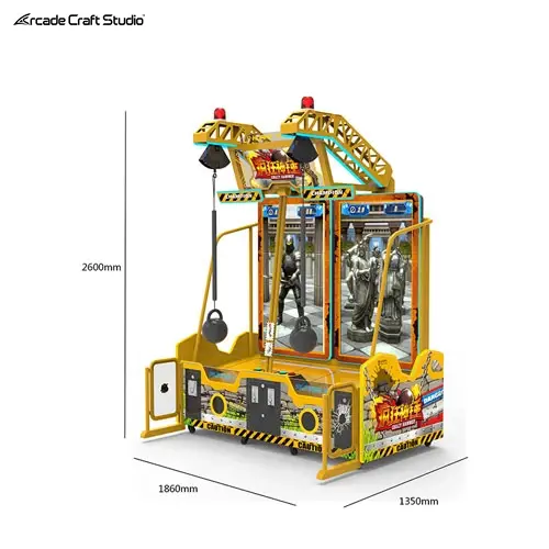 Crazy Hammer Hitting Arcade Game Redemption Arcade