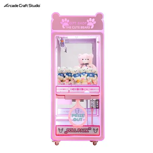 Panda Transparent Claw Machine Arcade