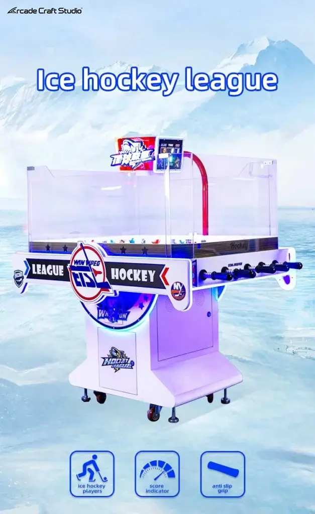 League Hockey Ice Hockey Arcade Bubble Hockey Table