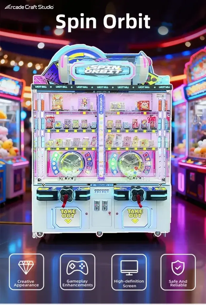 Spin Orbit Prize Ticket Game Machine