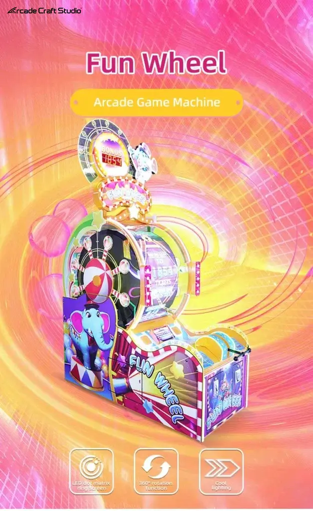 Fun Wheel Arcade Ticket Arcade Games