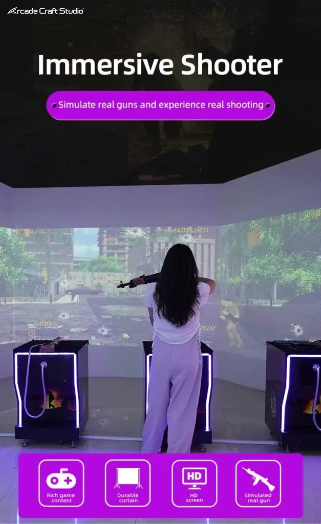 Multi-person Projection Interactive Shooting Simulator