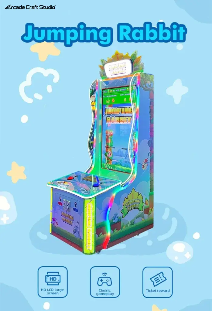 Jumping Rabbit Arcade Ticket Game